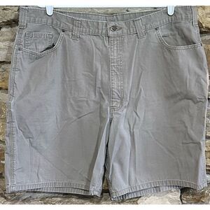 Men’s Tan Carhartt Carpenter Cargo Work Utility Gorpcore Relaxed Fit Shorts Size